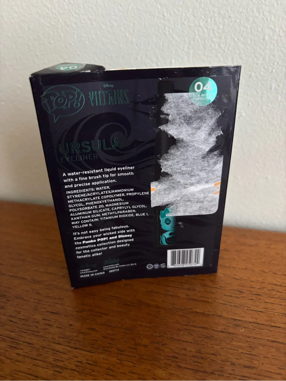 Funko pop disney villains Ursula eyeliner in box